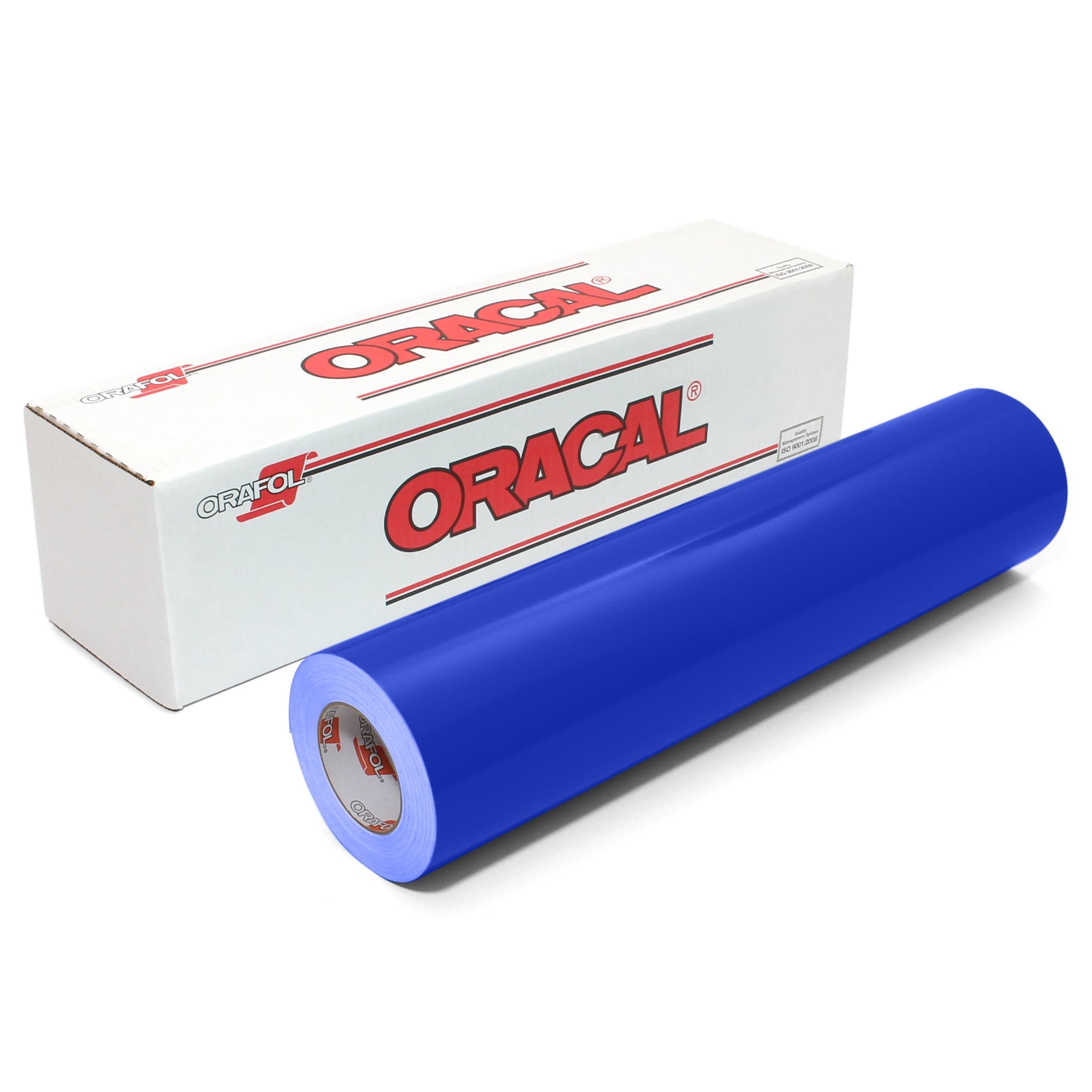 Oracal® 651 White Permanent Gloss Vinyl - 12 x 5 Yard Roll (15') 