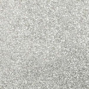 Siser Glitter HTV 20 x 12 Sheet - Iron on Heat Transfer Vinyl (Black Silver)